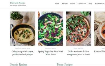 Flawless Recipe (screenshot desktop)