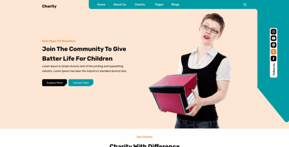 Flex Charity (WordPress)
