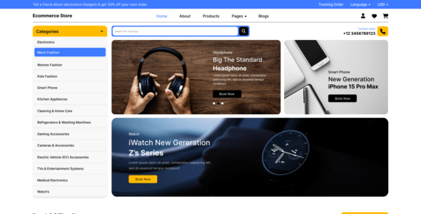 Flex Ecommerce Store (WordPress)