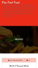 Flex Fast Food (screenshot mobile)