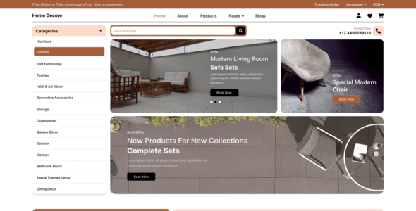 Flex Home Decor (WordPress)