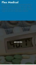 Flex Medical (screenshot mobile)
