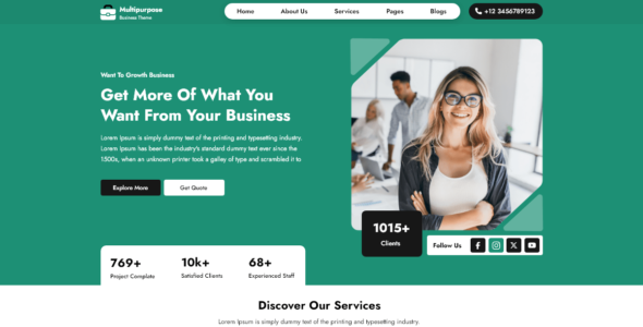 Flex Multi Business (WordPress)
