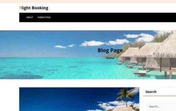 Flight Booking (screenshot desktop)