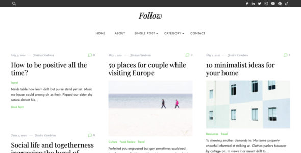 Follow (WordPress)