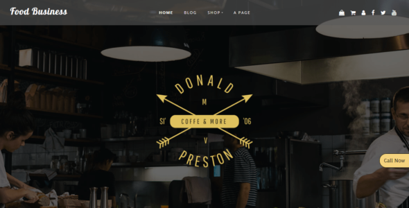 Food Business (WordPress)
