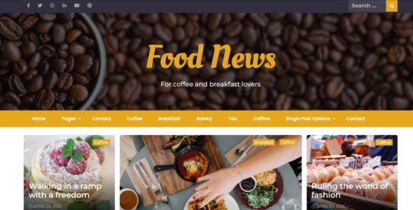 Food News (WordPress)