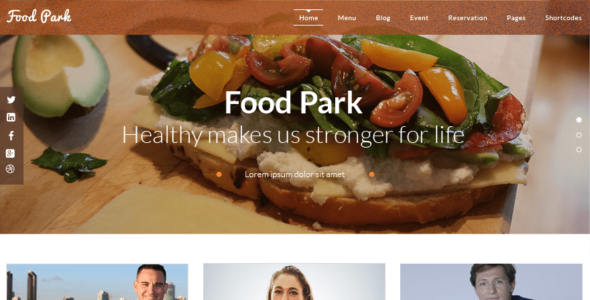 Food Park (WordPress)