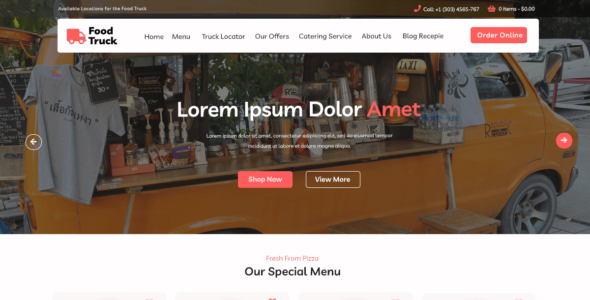 Food Truck Lite (WordPress)