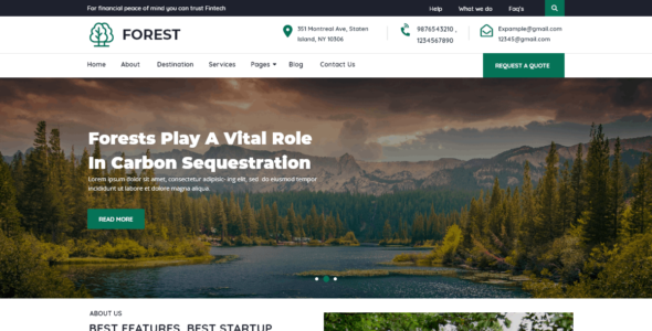 Forest Safari (WordPress)