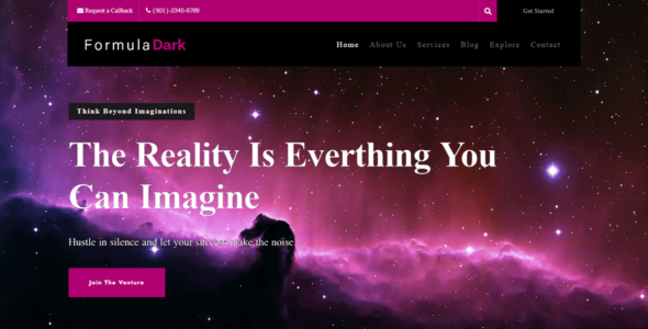 Formula Dark (WordPress)