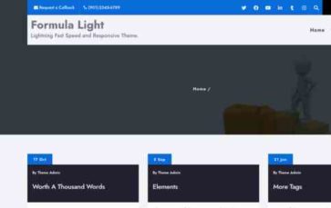 Formula Light (screenshot desktop)