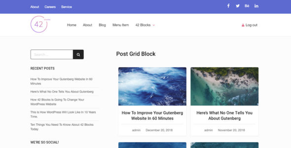 Forty Two (WordPress)