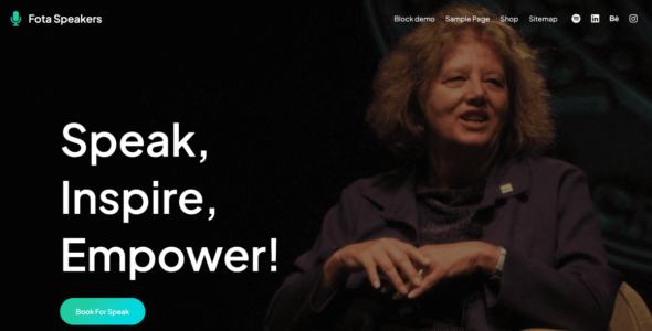 Fota Speakers (WordPress)