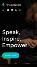 Fota Speakers (screenshot mobile)