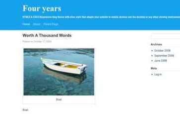 Four Years (screenshot desktop)