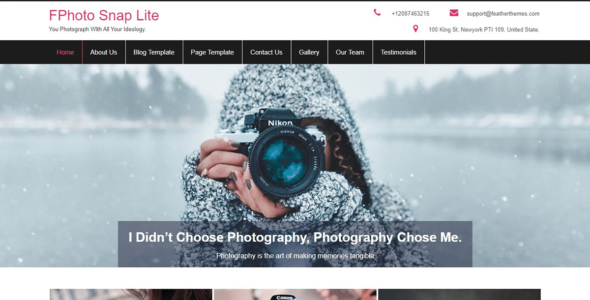 FPhoto Snap Lite (WordPress)