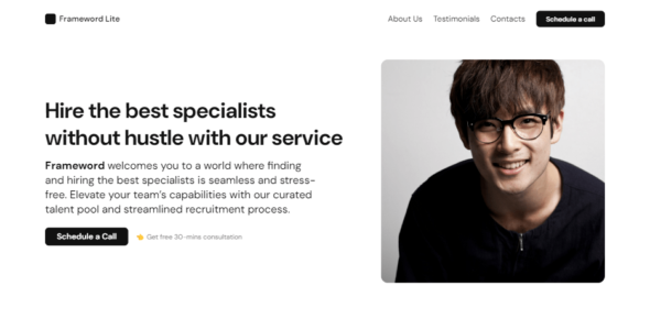 Frameword Lite (WordPress)