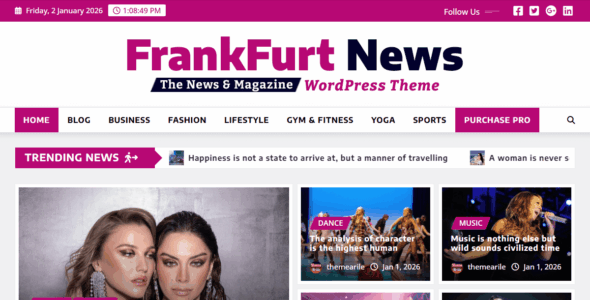 Frankfurt News (WordPress)