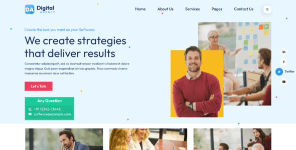 Freelancer Digital Agency (WordPress)