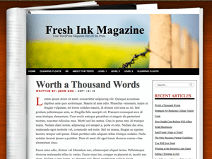 Fresh Ink Magazine (WordPress)