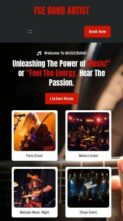 FSE Band Artist (screenshot mobile)