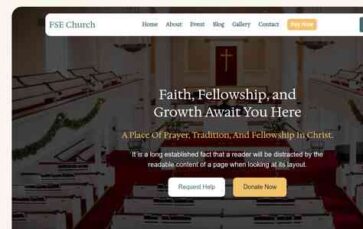 FSE Church (screenshot desktop)