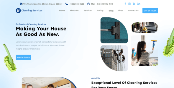 FSE Cleaning Services (WordPress)