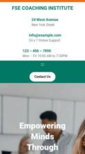 FSE Coaching Institute (screenshot mobile)
