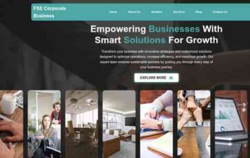 FSE Corporate Business (screenshot desktop)