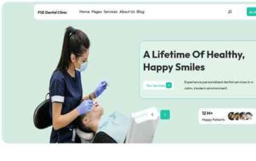 FSE Dental Clinic (screenshot desktop)