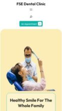 FSE Dental Clinic (screenshot mobile)