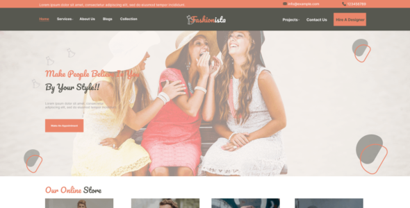 FSE Fashion Designer (WordPress)