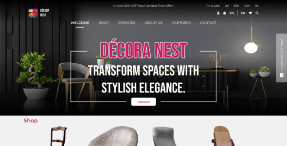 FSE Home Decor (WordPress)