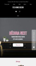 FSE Home Decor (screenshot mobile)