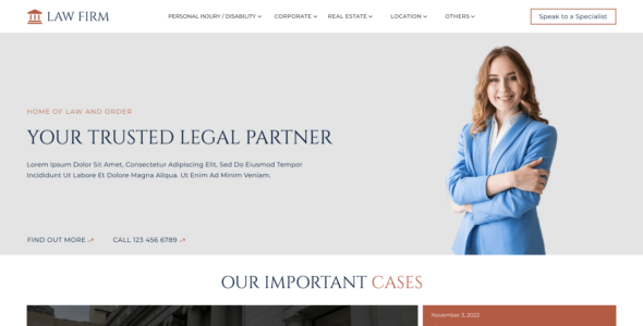 FSE Lawyer Firm (WordPress)