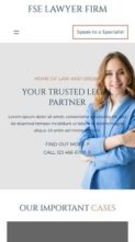 FSE Lawyer Firm (screenshot mobile)
