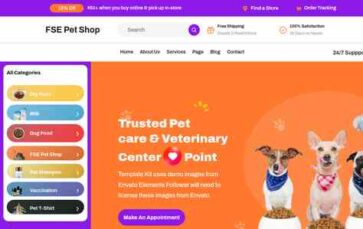 FSE Pet Shop (screenshot desktop)