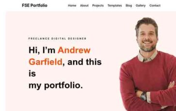 FSE Portfolio (screenshot desktop)