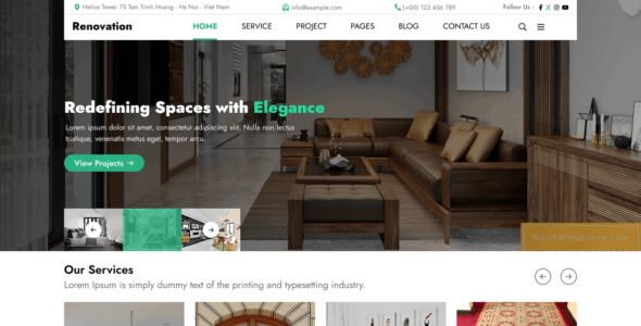 FSE Renovation Services (WordPress)