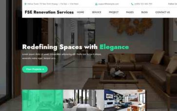 FSE Renovation Services (screenshot desktop)