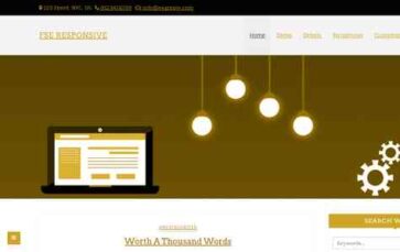 FSE Responsive (screenshot desktop)