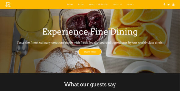 FSE Restaurant (WordPress)