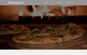 FSE Restaurant (screenshot desktop)