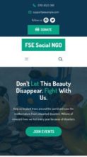 FSE Social NGO (screenshot mobile)