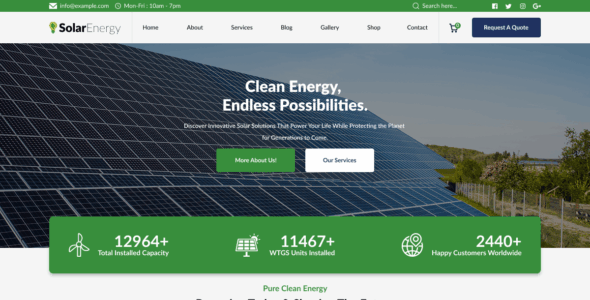 FSE Solar Power (WordPress)