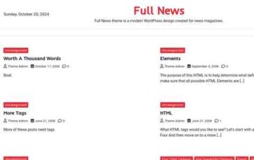 Full News (screenshot desktop)