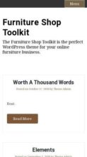 Furniture Shop Toolkit (screenshot mobile)