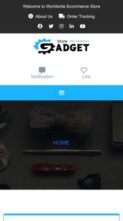 Gadget Shop (screenshot mobile)