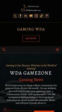 Gaming WDA (screenshot mobile)